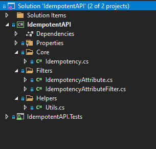 The files of the IdempotentAPI project.